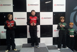 Racing Perfection Kart Academy Brighton Cadet Final Podium - Round 8